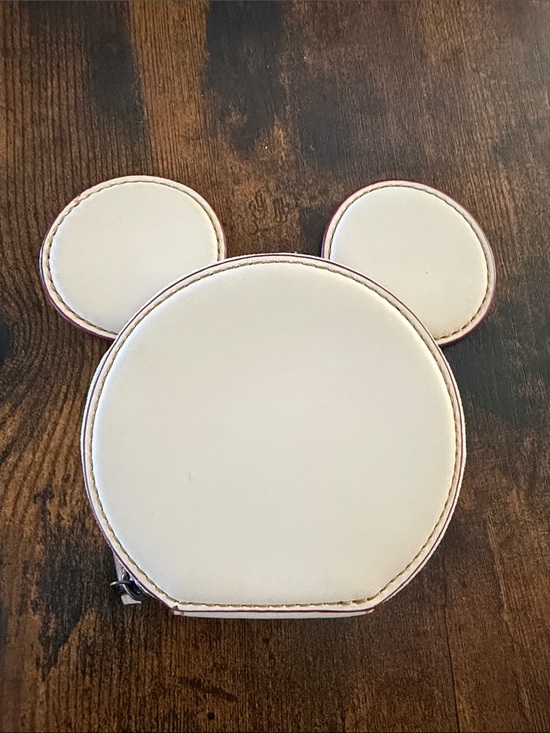 Coach Handbags - Coach Cream Mouse Ear Coin Purse